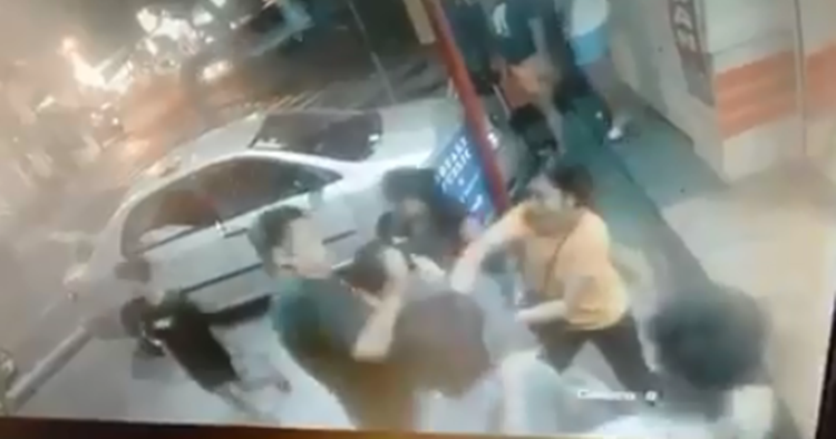 Brgy. Kagawad & Colleagues Attack Helpless Man & Woman (Video)