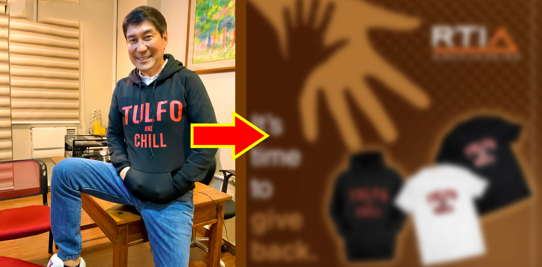 Raffy Tulfo in Action Released Official Merch, Revenues Goes to Charity