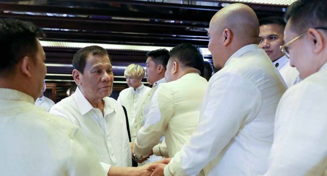Duterte Welcomes LGBT Pilipinas, Inc. In Malacañang