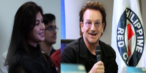 Angel Locsin & U2 Vocalist
