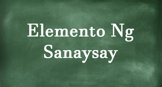 Ano Ang Mga Sumusunod Na Elemento Ng Sanaysay? (SAGOT)