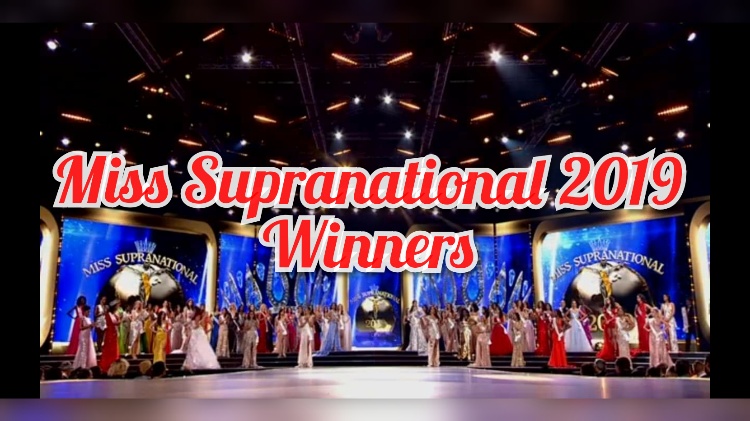Miss Supranational 2019 winners