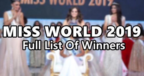 Miss World 2019