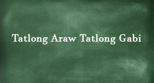 TATLONG ARAW TATLONG GABI