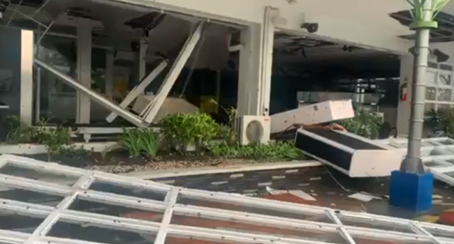 Legazpi Airport Left In Ruin Due To Tisoy's Rampage