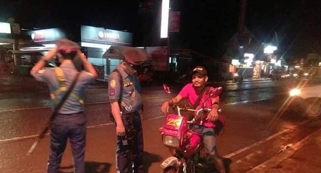 Man Stopped At Checkpoint For Not Wearing Helmet Has Big Surprise