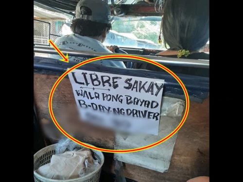 Generous Jeepney Driver
