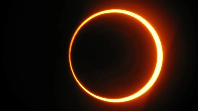 Three Hour Solar Eclipse Visible After Christmas Day