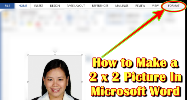 2x2 Picture How To Make 2x2 Photo In Microsoft Word