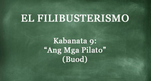 KABANATA 9 EL FILIBUSTERISMO