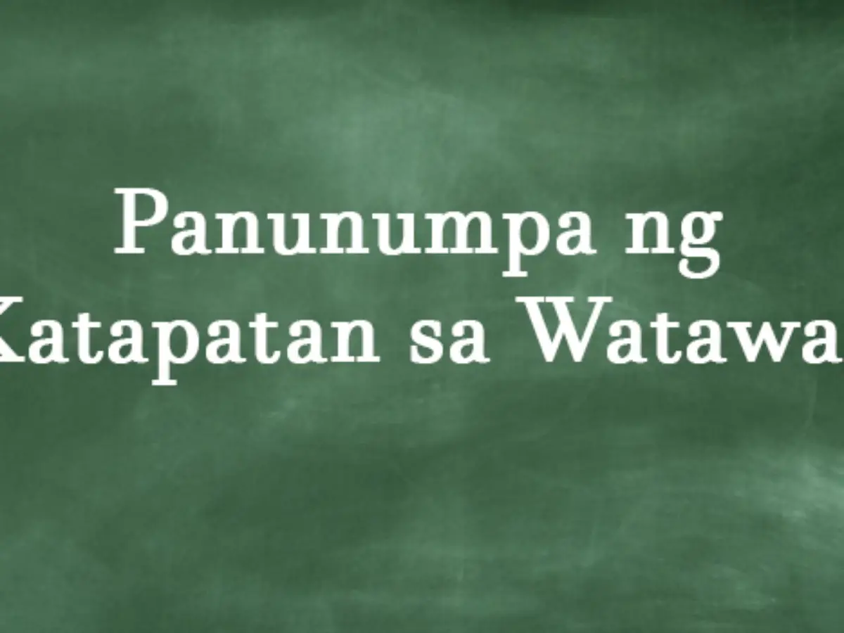 Sa watawat makabayan at panunumpa panatang Patriotic Oath