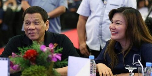 Rodrigo roa Duterte & Honeylet Avanceña