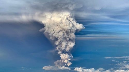 Taal Volcano Eruption