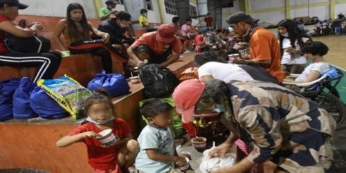 Taal eruption evacuees