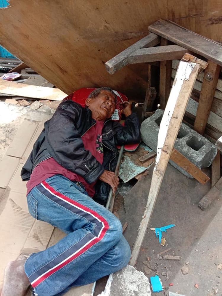 Homeless Grandpa