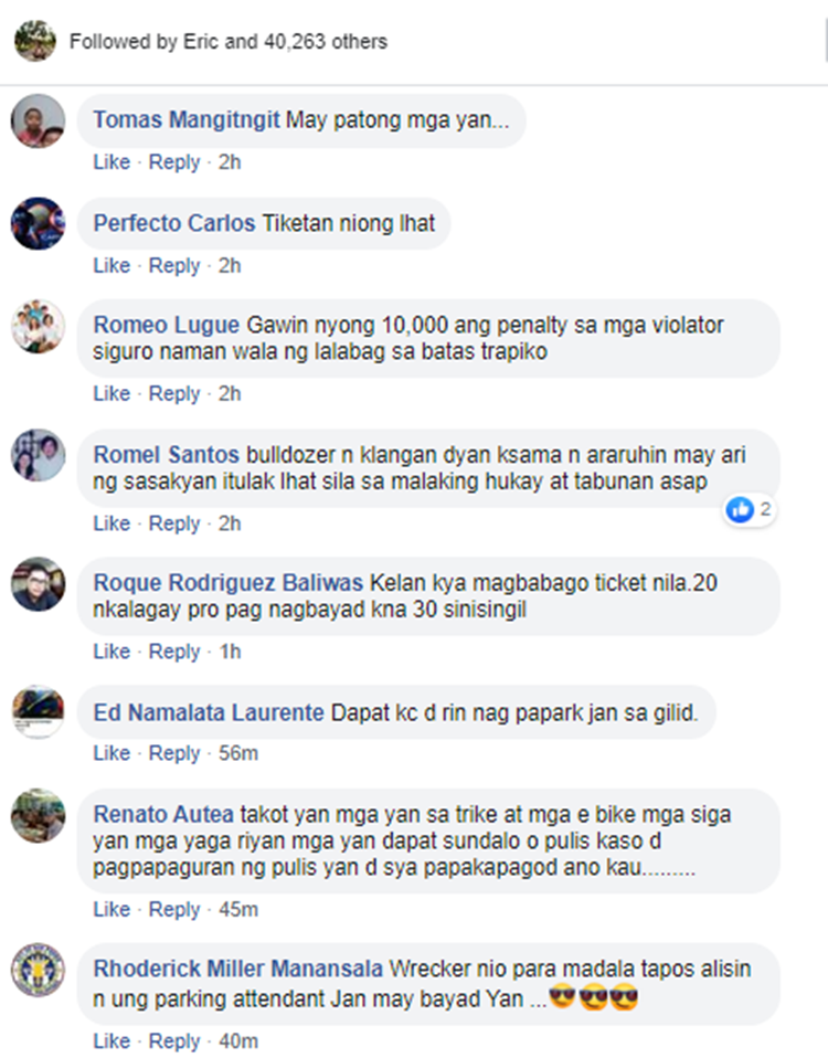 Illegally Parked Vehicles