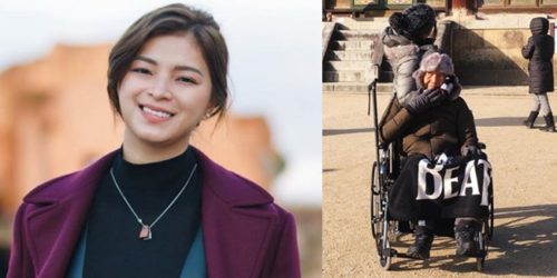 Angel Locsin & father Angelo Colmenares 2