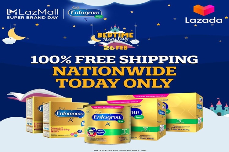  Lazada Free  Shipping Promo Alert Get Enfagrow A Today