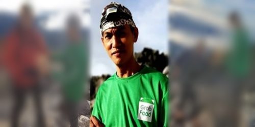 Grab Food Delivery guy mt. Apo 3