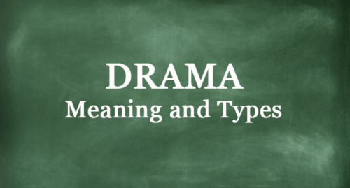 WHAT IS DRAMA