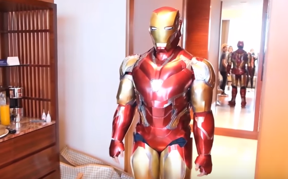 Dimples Romana Is Iron Man For Son Alfonzo's Birthday