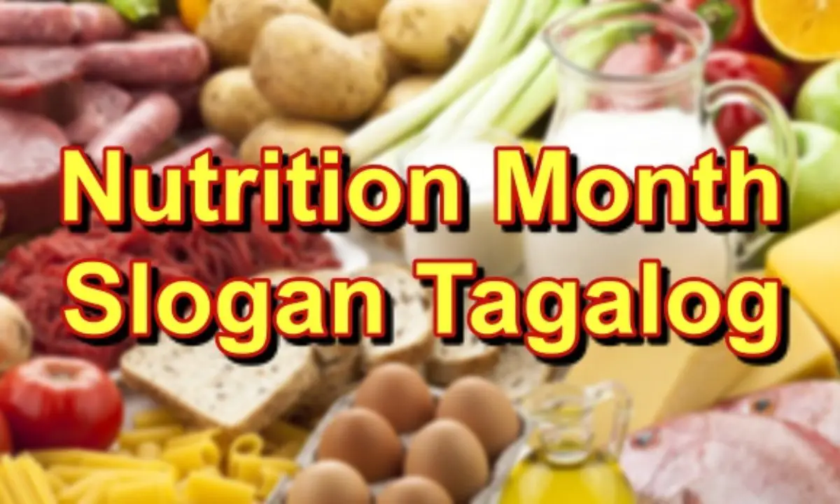 nutrition month essay tagalog 2019