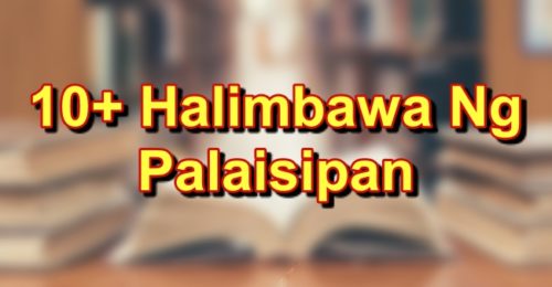 Palaisipan Halimbawa: 10+ Mga Halimbawa Ng Palaisipan