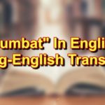 Sumbat In English Tagalog To English Translations