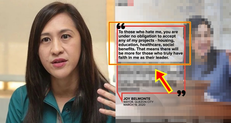 Mayor Joy Belmonte Hits Back To Haters and Critics