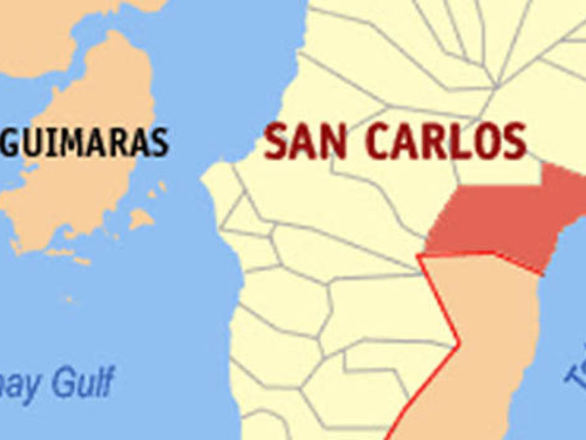 San Carlos City Map Leader Of Anti-Communist Group Killed In San Carlos City