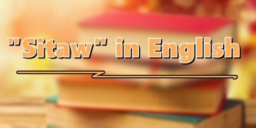 Sitaw in English