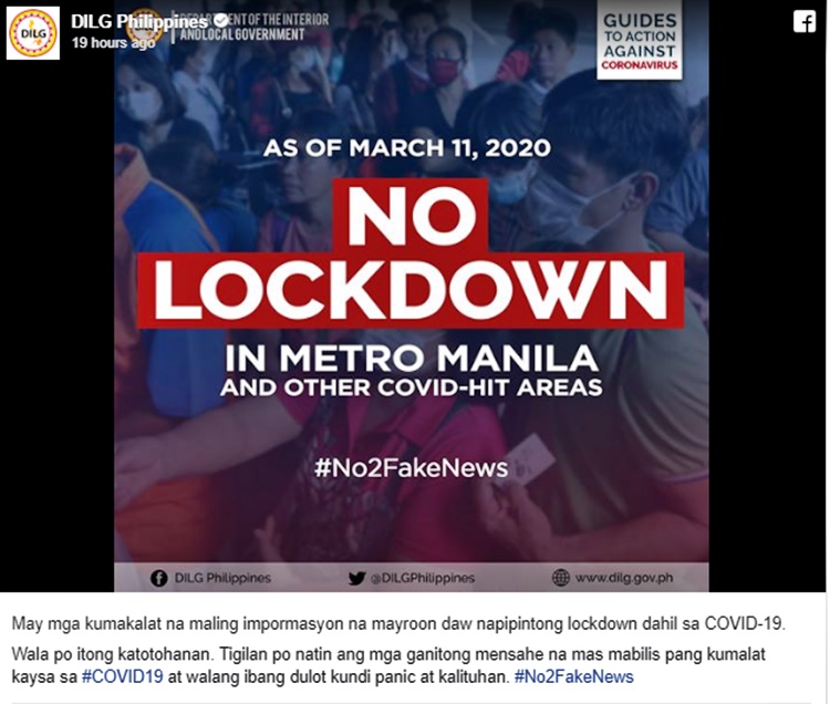 Mga Halimbawa Ng Fake News Sa Pilipinas Tagalog