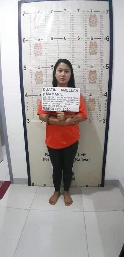 Lady Netizen Arrested