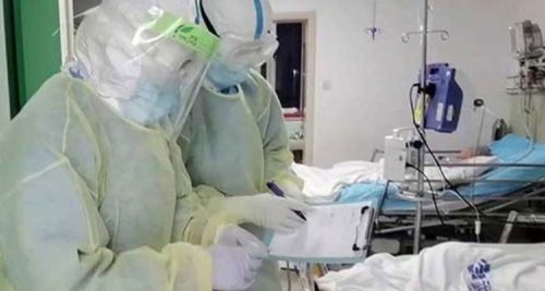 employee covid-19 patient passes away