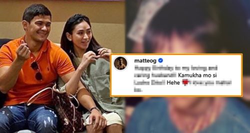 sarah geronimo hacked IG matteo guidicelli fi