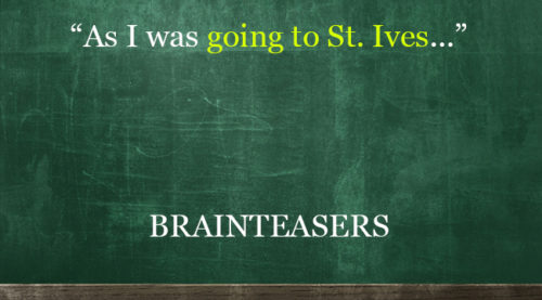 BRAINTEASERS