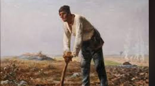 THE MAN WITH THE HOE