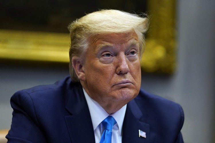 United States Coronavirus Cases - U.S. President Donald Trump