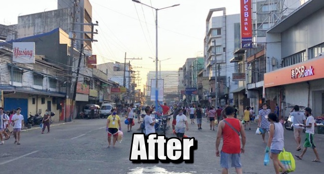 Blumentritt Market Less Crowded After Strict Physical Distancing Policy