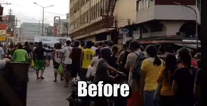 Blumentritt Market Less Crowded After Strict Physical Distancing Policy