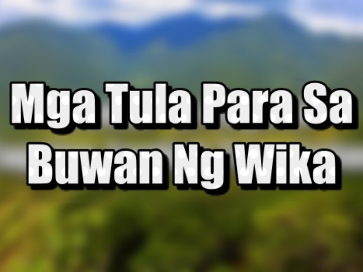 Mga Maikling Tula Tungkol Sa Linggo Ng Wika