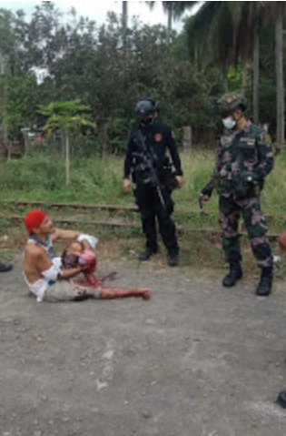 barangay captain amuck godson runs stab severely died him after source