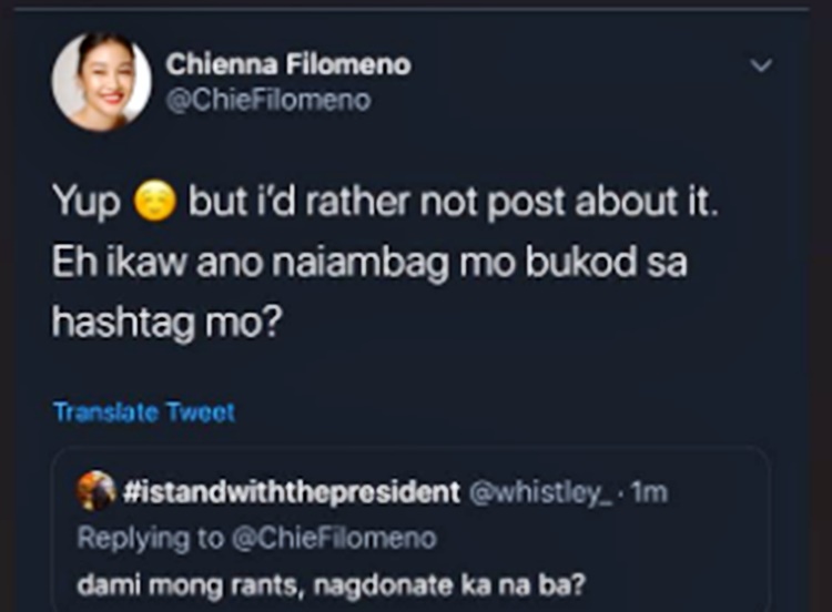 chie filomeno post