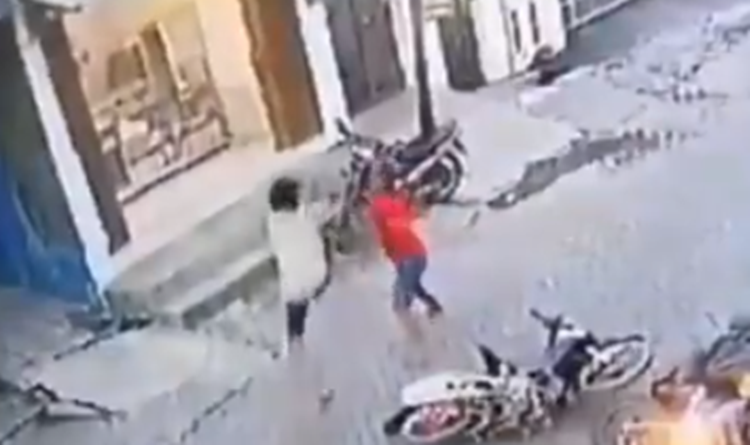 Intense Fistfight