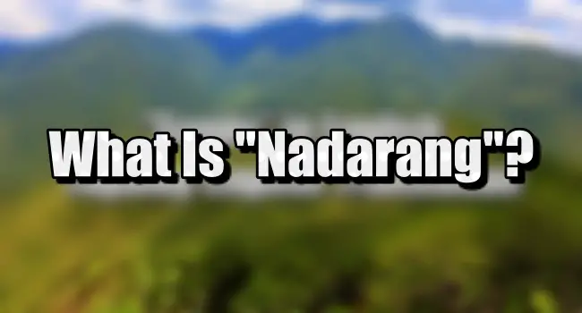 Nadarang Meaning - Nadarang Nanaman Sa Iyong Apoy