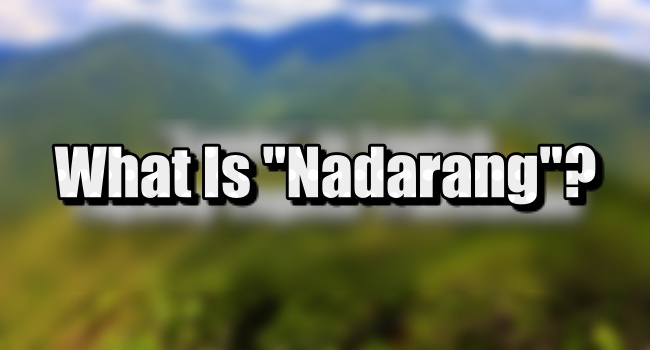 Nadarang Meaning - Nadarang Nanaman Sa Iyong Apoy