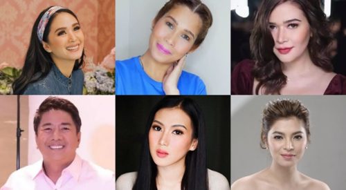 pinoy celebrities donate