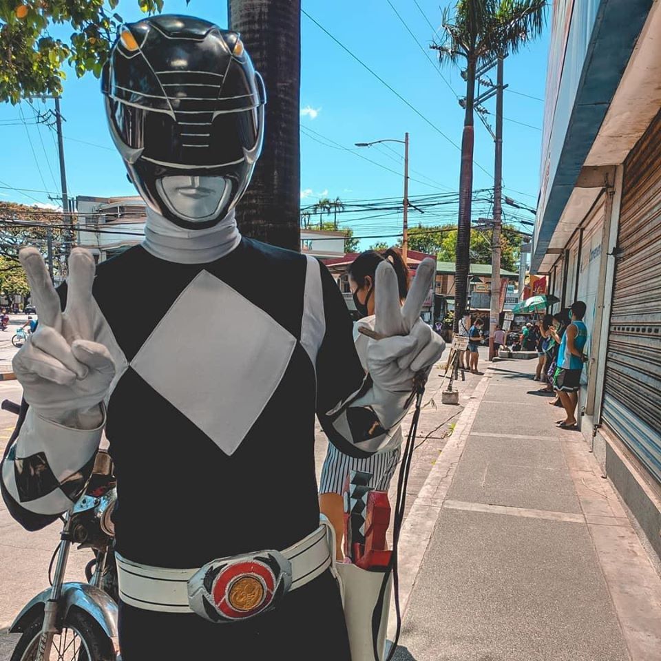 Man Wears Power Ranger Costume as 'Protection' Against ...