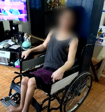 Wheelchaired Dialysis Patient