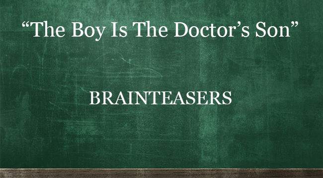 BRAINTEASERS